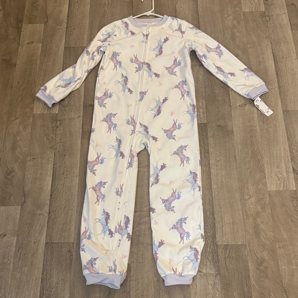 Carter’s size 12 Unicorn Print Kids One Piece Pajama